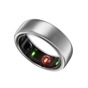 Oura Silver Wearable Ring, Size 10